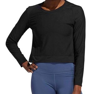 Adidas Women’s Climalite Mesh Cover-up Top -Black